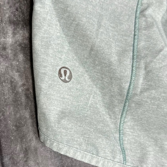 Lululemon Track That Shorts in Heather Lux Multi Hazy Jade [2037] - Picture 6 of 10